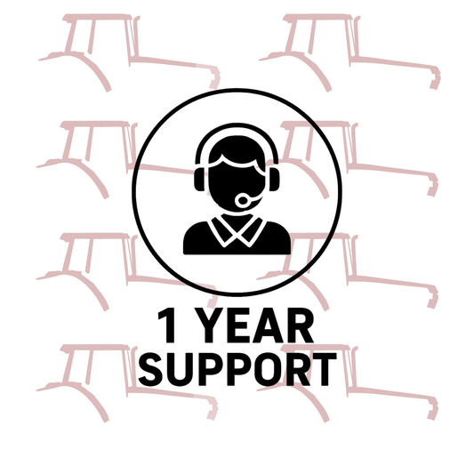 1 Jahr 24/7 Support für unsere Lenksysteme